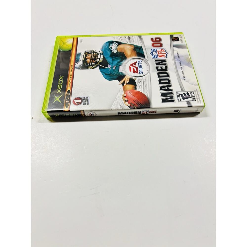 Madden NFL 06 (Microsoft Xbox, 2005) Complete w/ Manual Tested Works VG Cond - Picture 3 of 11